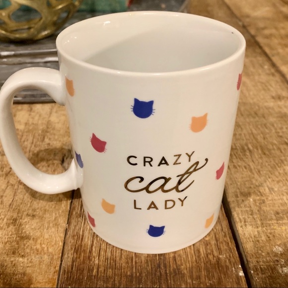 Other - Crazy Cat Lady mug NEW